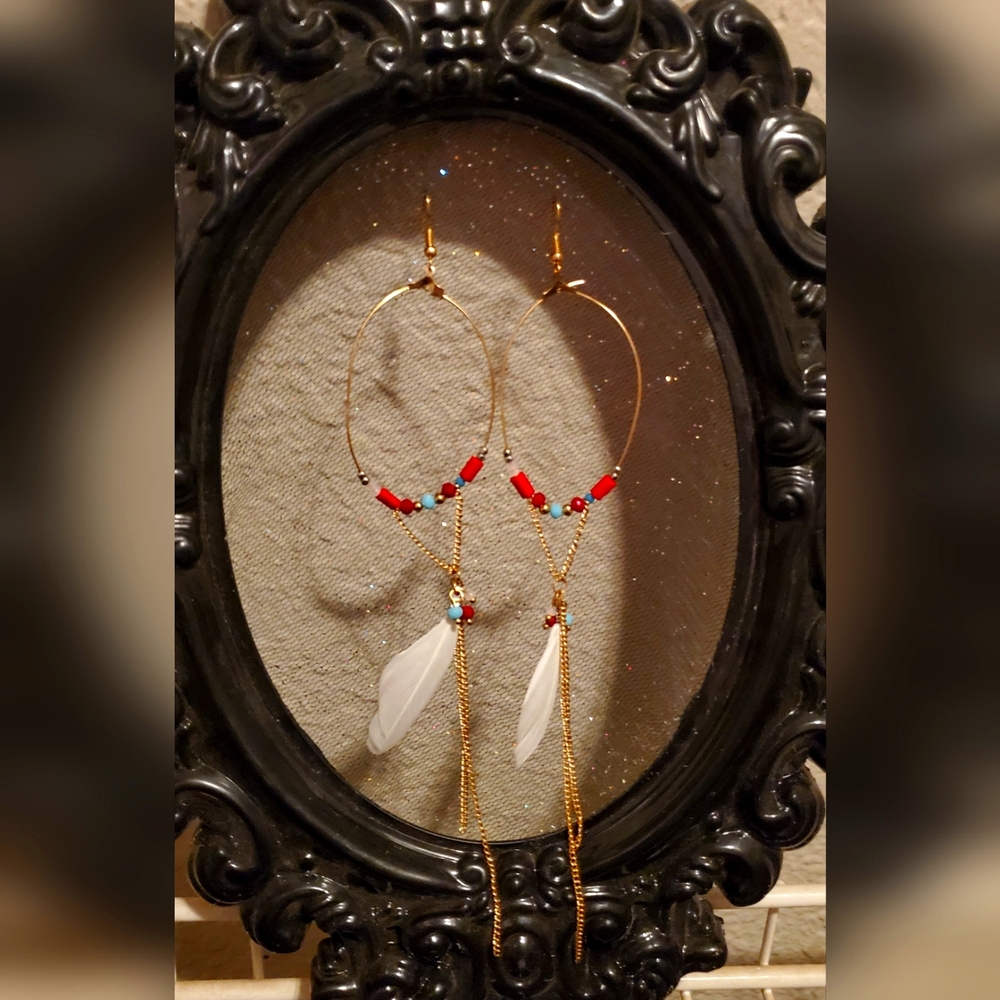 Native Long Earrings
